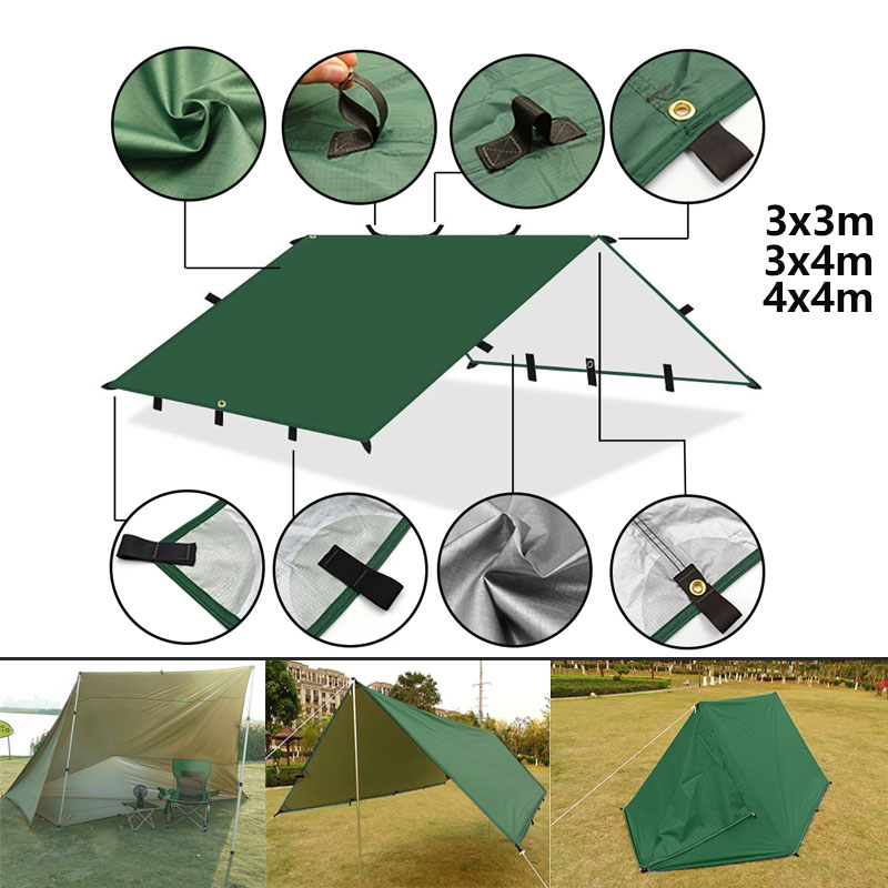 Outdoor Camping Automatic Quick Opening Tent - 4x4 м 4x3 м 3x3 М
