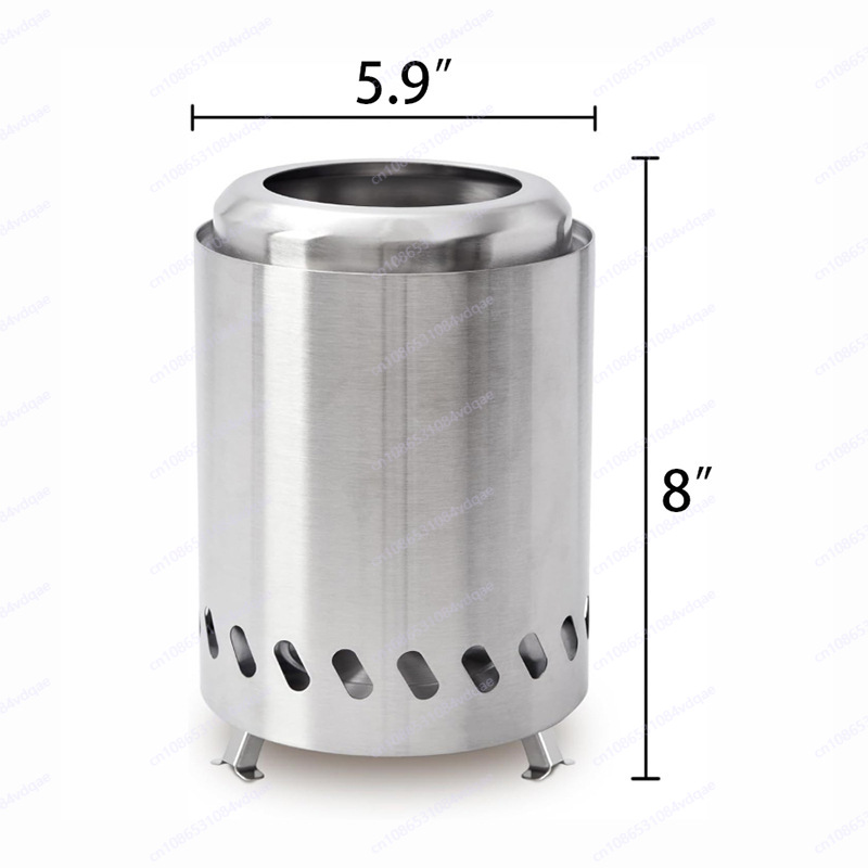 Outdoor Camping Wood Burning Stove - Уличная печь-барбекю из нержавеющей стали для