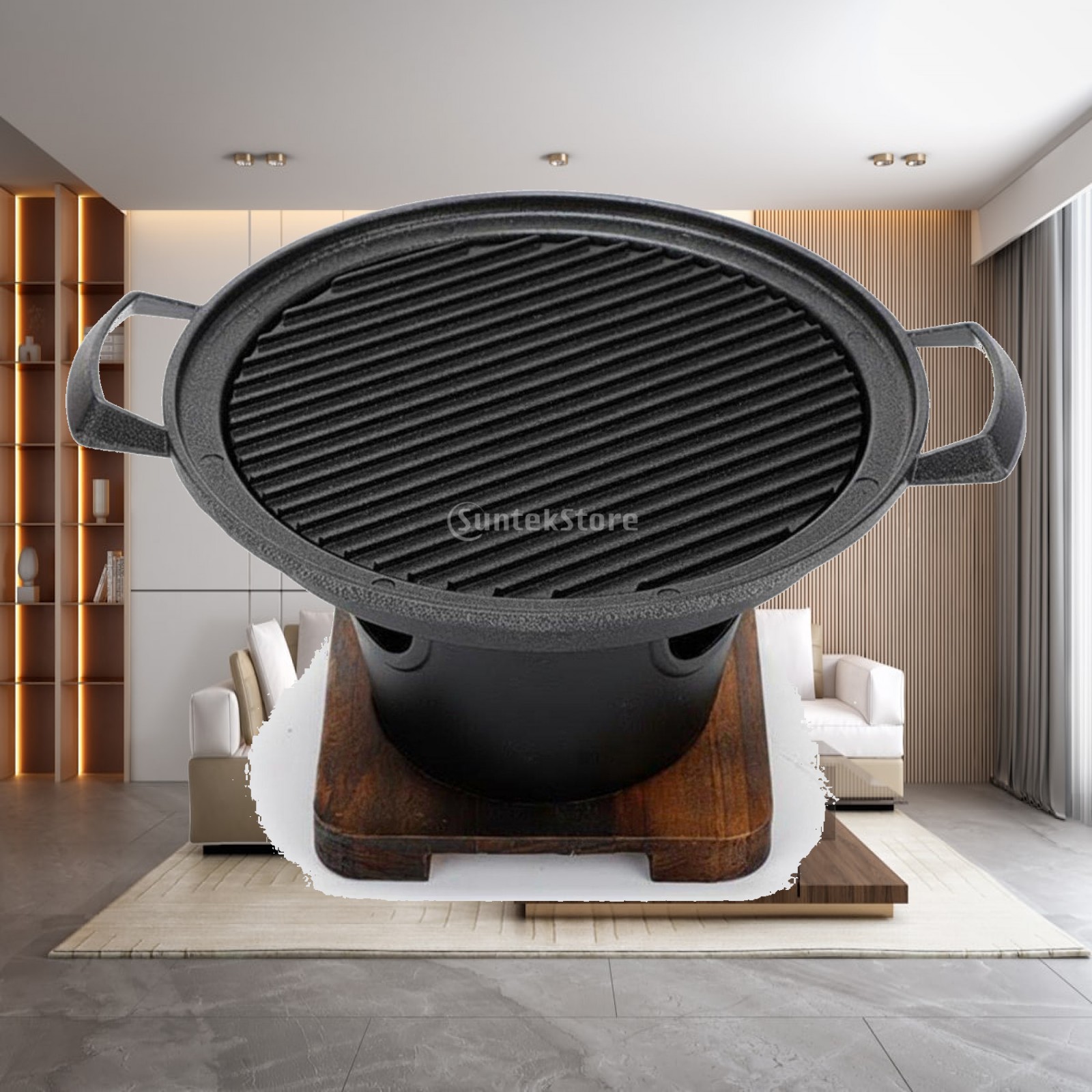 Outdoor Camping Griddle - Портативный мини-гриль для улицы, настольный электрический