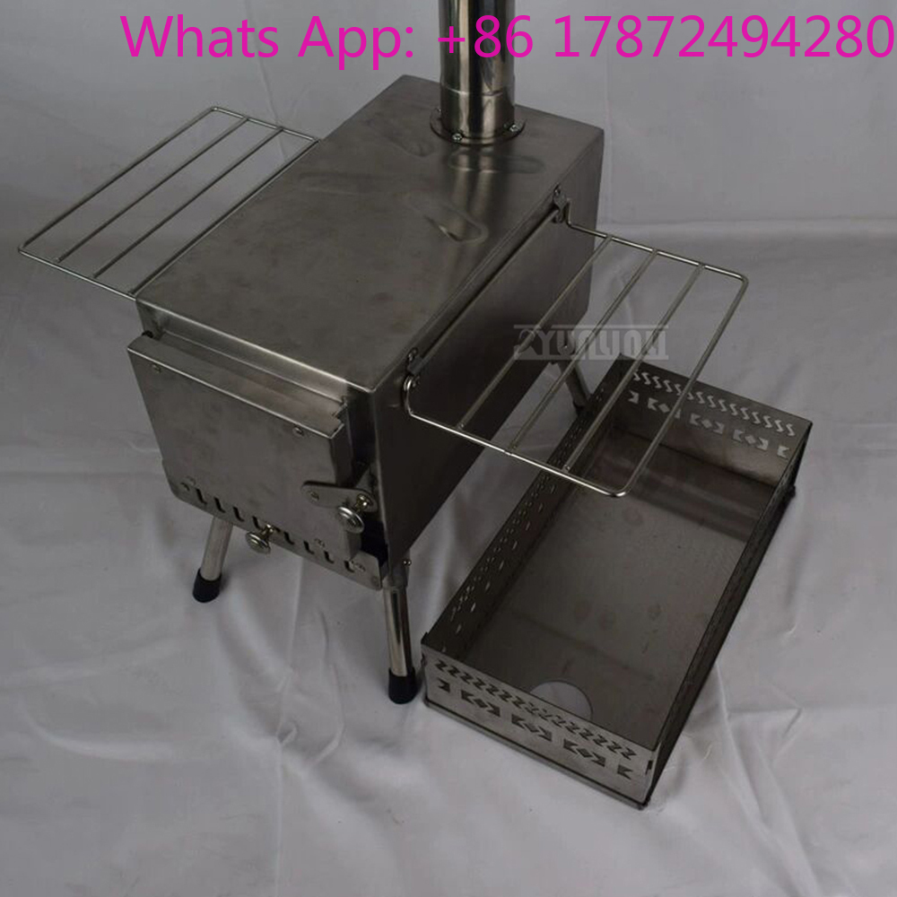 Outdoor Camping Wood Burning Stove - Портативная дровяная печь для отопления, бытовая