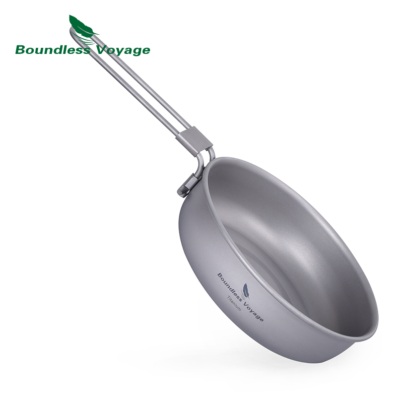 Outdoor Camping Griddle - Ульсветильник легкая титановая сковорода для путешествий,
