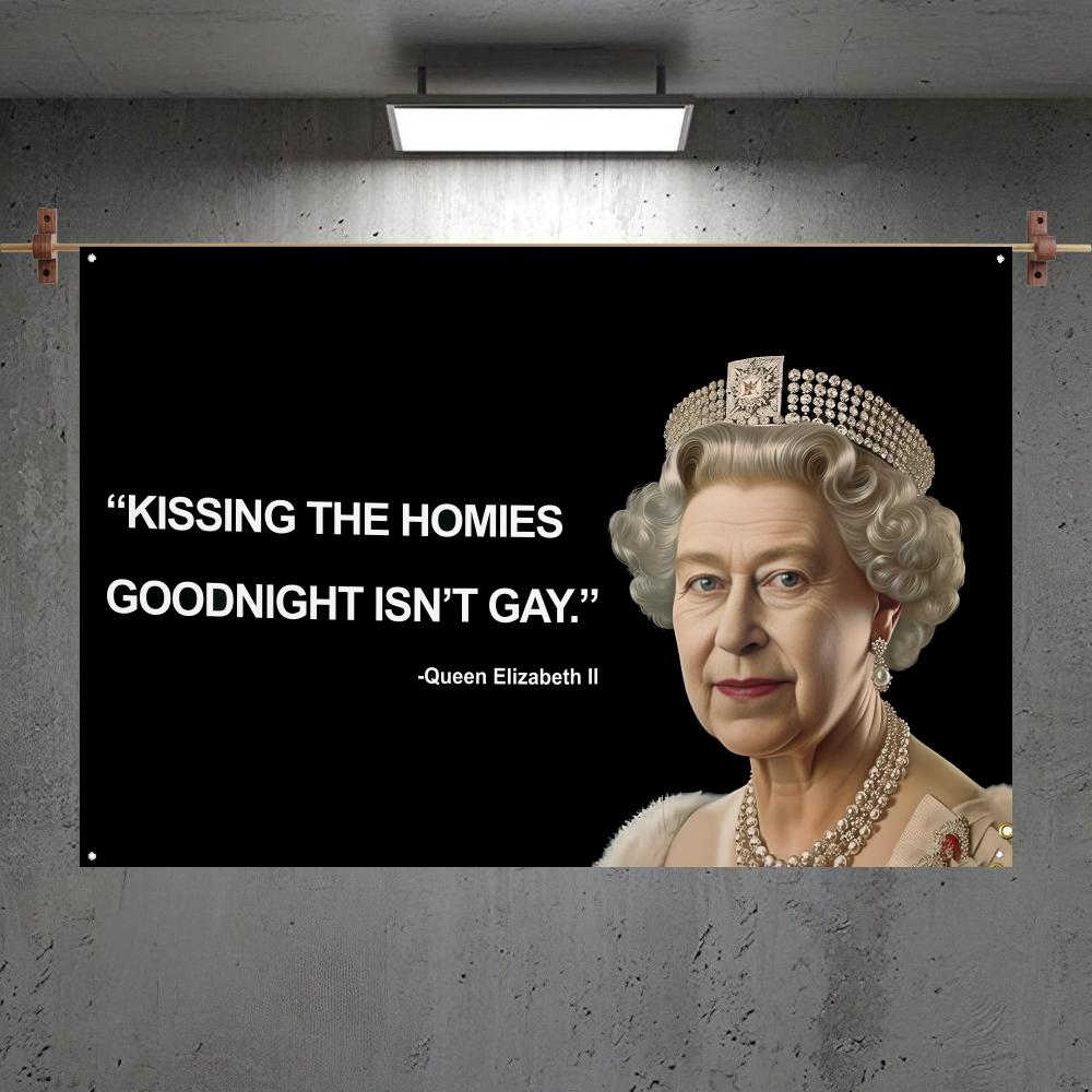 Outdoor Camping Quotes - Забавные флаги с цитатами «Kissing Homies