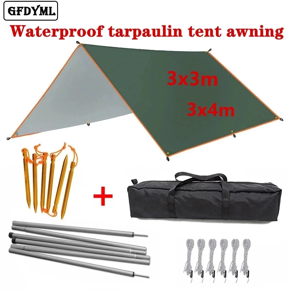 Outdoor Camping Automatic Quick Opening Tent - Тент водонепроницаемый, навес из водонепроницаемого брезента,