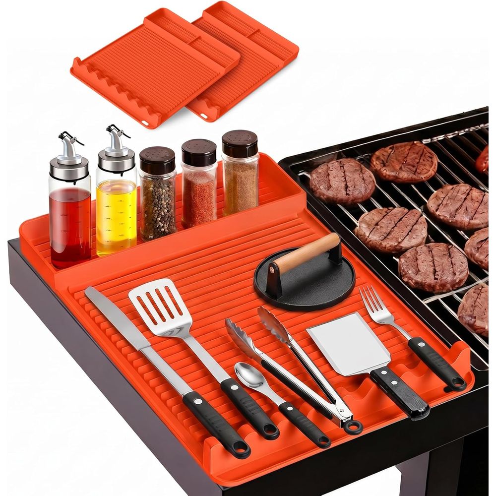 Outdoor Camping Mat - Термостойкий силиконовый коврик для гриля -