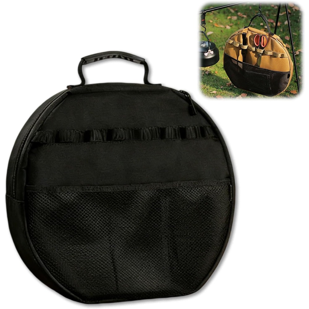 Outdoor Camping Griddle - Сумка для хранения гриль-сковороды, портативный чехол