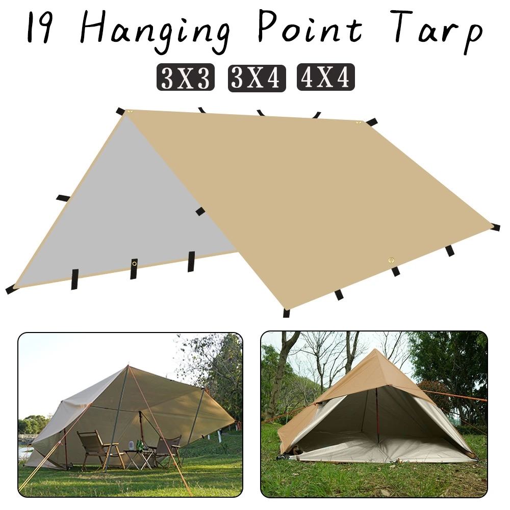 4x4 м 4x3 м 3x3 М 19 подвесных – обзор и цена Outdoor Camping Automatic Quick Opening Tent