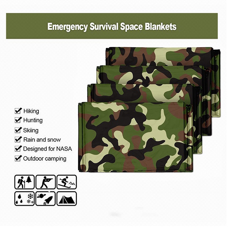 1 шт., аварийное термоодеяло,  – обзор и цена Outdoor Camping Rug Waterproof