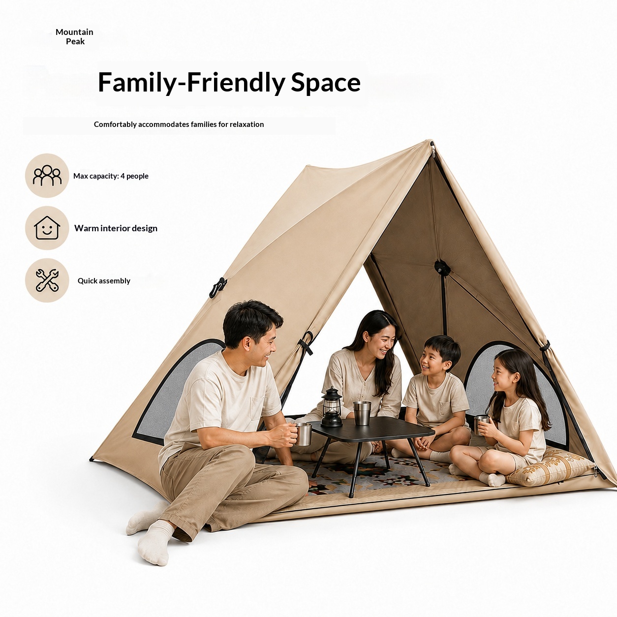 Автоматическая треугольная пал – обзор и цена Outdoor Camping Automatic Quick Opening Tent