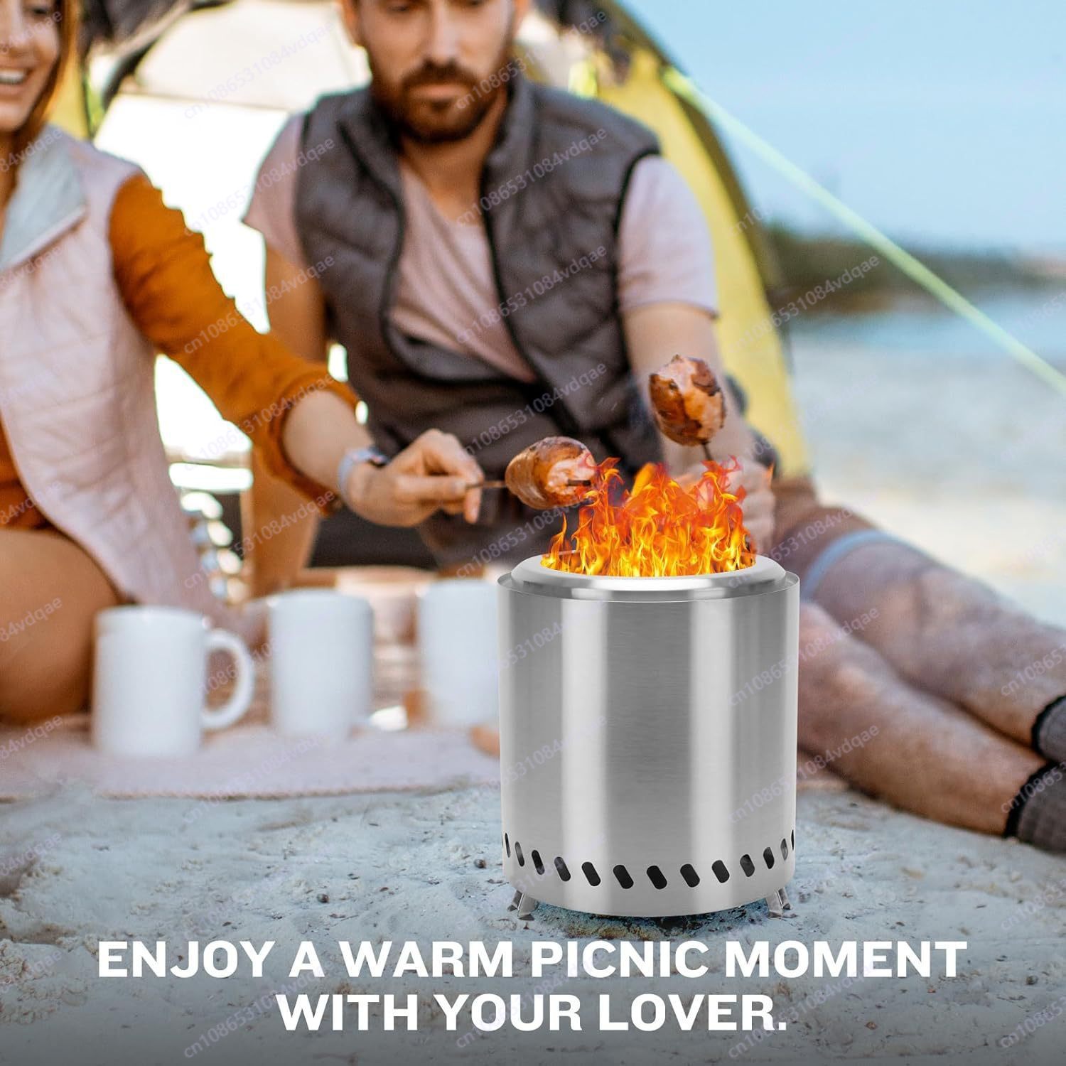 Уличная печь-барбекю из нержав – обзор и цена Outdoor Camping Wood Burning Stove