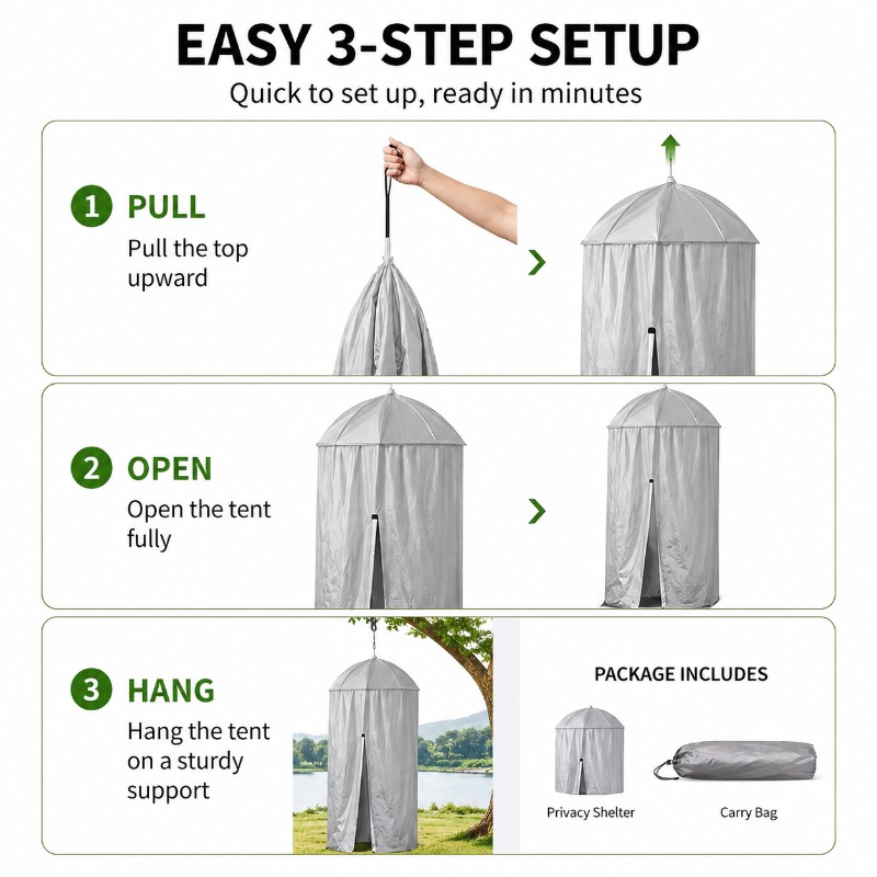 Портативный уличный тент-убежи – обзор и цена Outdoor Camping Automatic Quick Opening Tent