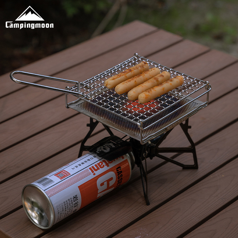 CAMPINGMOON Складная решетка д – обзор и цена Outdoor Camping Cooking Set