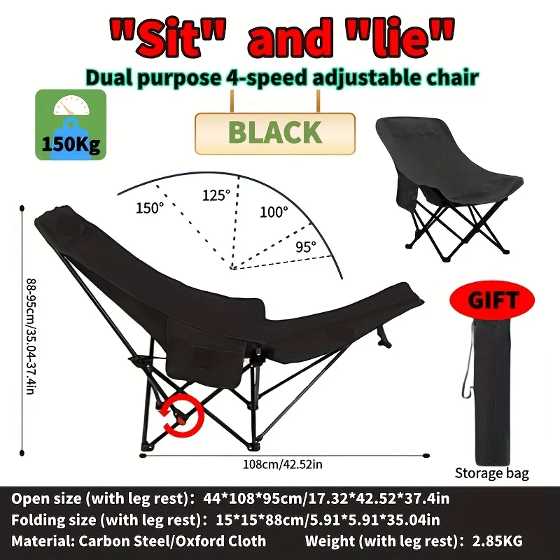 Портативный регулируемый склад – обзор и цена Outdoor Camping Hammock Chair