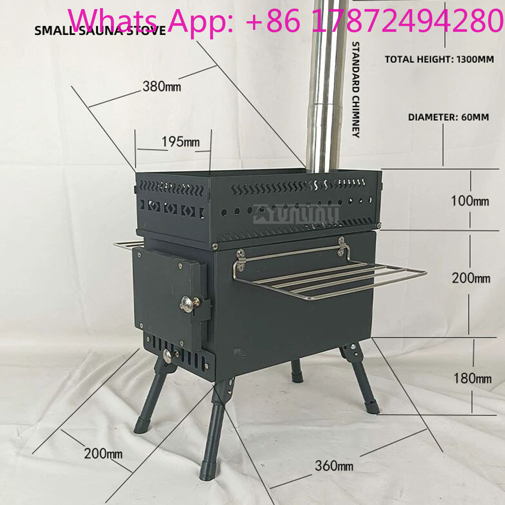 Портативная дровяная печь для  – обзор и цена Outdoor Camping Wood Burning Stove