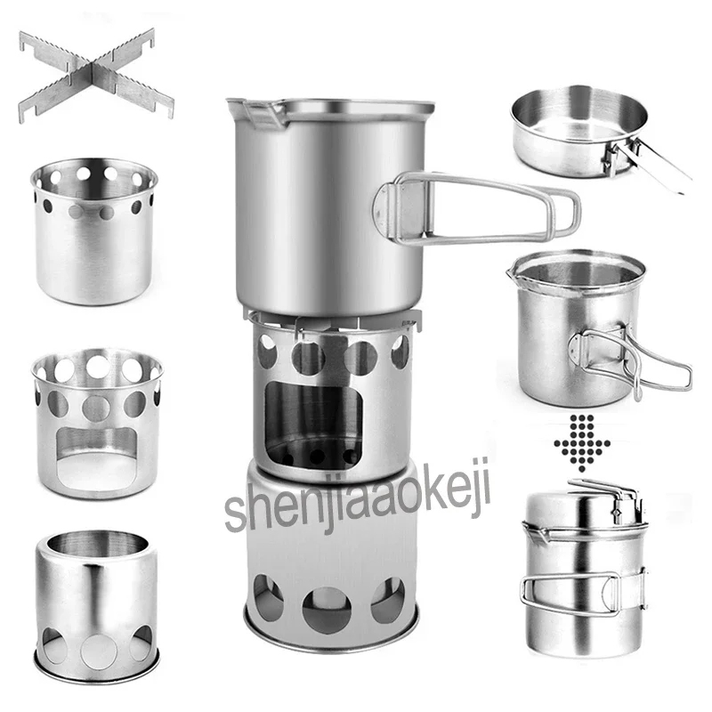 Новая многофункциональная похо – обзор и цена Outdoor Camping Wood Burning Stove