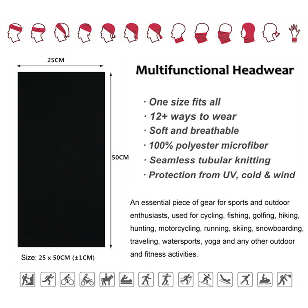 Бесшовные однотонные банданы д – обзор и цена Trekking Gaiters