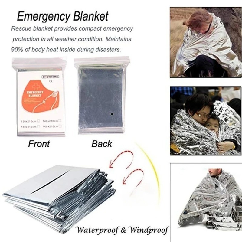 1/4 шт. Аварийное одеяло для в – обзор и цена First Aid Kit Camping