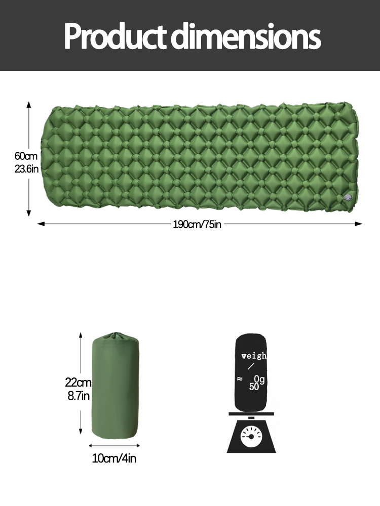 Надувной матрас для кемпинга,  – обзор и цена Outdoor Camping Mat